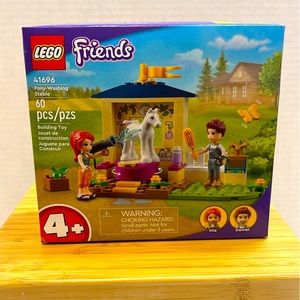 LEGO Friends Pony-Washing‎ Stable 60 pcs 41696 NEW